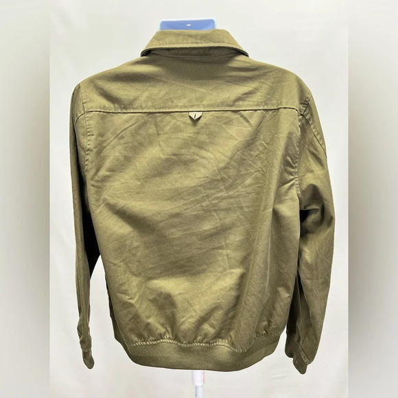FIVE-FOUR Men’s Olive green full zip jacket size L - Picture 4 of 16